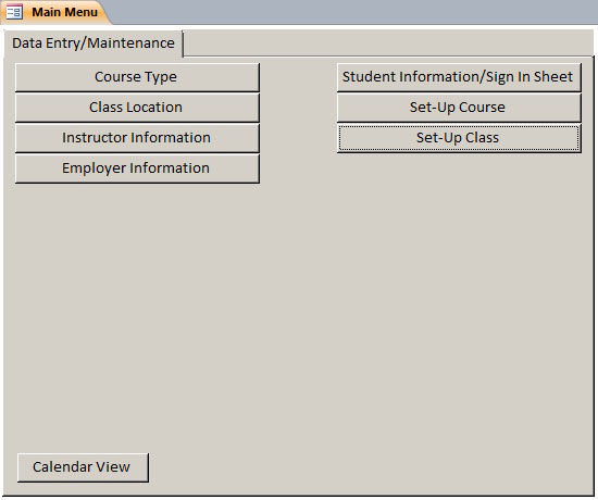 Class Student Database Template | Class Tracking Database