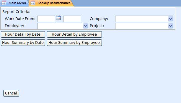 Marketing Consultant Time Hour/Clock Tracking Template | Tracking Database