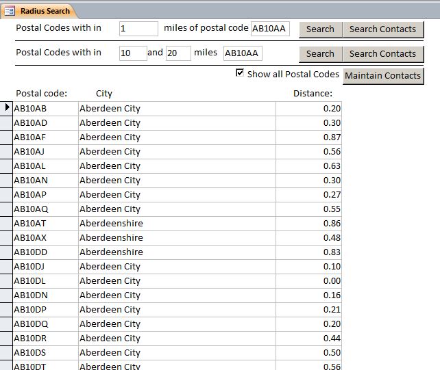 Freemaptools Zip Code Radius Best Design Idea