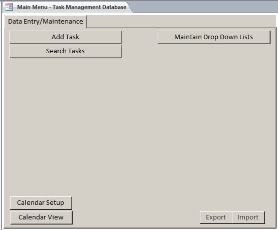 Plumbing Task Management Template | Task Management Database